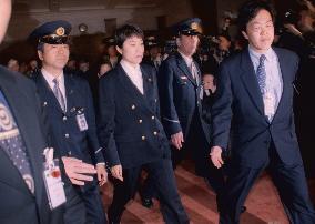 SDP's Tsujimoto quits Diet over money scandal